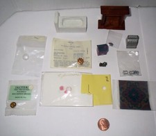 Large Dollhouse MIXED LOT - MINIATURE 24 SCALE ACCESSORY Collection picture
