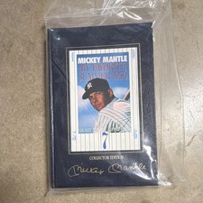 My Favorite Summer 1956 by Mickey Mantle (1991, Hardcover) Autographed picture