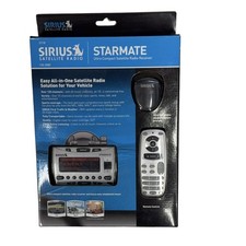 SIRIUS Starmate ST1R Satellite Radio Receiver w/ Antenna, Remote & Mounts picture