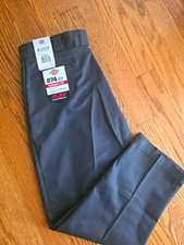 Dickies 874 Original Fit Flex Men's Twill Work Pants Gray 40x30 picture