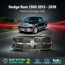 US STOCK FIT FOR 2013-2018 Dodge Ram 1500 Front Grille Replacement Assembly New picture