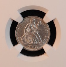 1888-P Seated Liberty Silver Dime - NGC AU55 Attractive Choice AU Nice Strike. picture