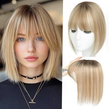 lagomance Hair Toppers for Women Real Human Hair Toppers for Women with Thinning picture