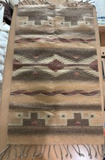 Real Navajo Rug,  23” by 39” picture
