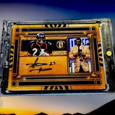 Panini Gold Standard 2023 Steve Atwater Broncos GJS-SA Auto Gold Jacket 09/10 SP picture