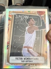 2024-25 Topps Chrome - Show and Tell Victor Wembanyama #ST-9 Refractor T121 picture