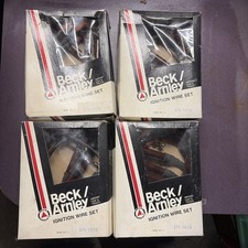 Vtg Lot Of 4 NOS Beck Arnley 175-5529 Spark Plug Wire Sets for 78-79 BMW  2.0L picture