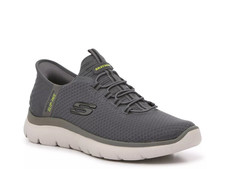 Skechers Men's Hands Free Slip-ins Summits High Range Slip-On Sneaker Grey Wide picture