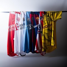 Official Soccer Football Shirts Premier League Clubs Jersey Home Away Kids Youth picture