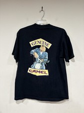 Vintage 1994 Genuine Camel Cigarettes Shirt Men’s XL Joe Camel Motorcycle Promo picture