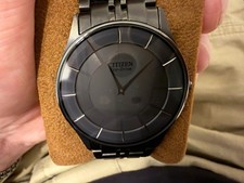 Citizen Stiletto Eco-Drive Men's 36mm Black Stainless Steel picture