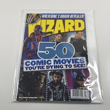 Wizard #118 Comics Magazine 50 Movies Cover 2 X-Men Batman Matrix July 2001 VF picture