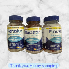 3X-Florastor Probiotic Gummies Digest Metabolic Support 56ct EXP2027++ NEW SHIP picture