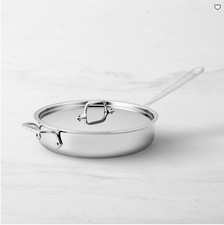 All-Clad D3 Tri-Ply Stainless Steel Saute Pan Frying Pan Cookware picture