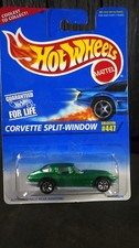 1996 Hot Wheels Corvette Split-Window Collector #441 Metallic Green Sealed picture