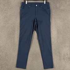 Lululemon ABC Pants Mens 32x31 Blue Slim Fit Warpstreme Stretch Athleisure picture