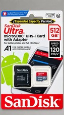 SanDisk Ultra 512GB Micro SDXC C10 A1 120MB/s Card (Expanded Capacity Version) picture