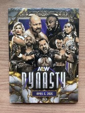 AEW Dynasty 2025 Blu-ray. RARE Sealed. WWE NWA picture