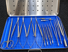 Basic Hand Surgery Set of Micro Surgical Instruments With Case, Surgical Kit picture