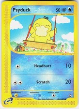 Pokemon Psyduck 104/147 Common Aquapolis Pokemon Lightly Played picture