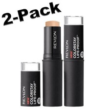 2 Pack Revlon Colorstay Matte Foundation Stick - 240 Medium Beige. New & Sealed picture