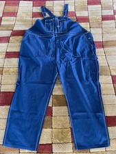 Men’s Big Smith Rigid Denim Bib Overalls 66 x 32 New with Tags picture