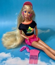 Barbie Doll: 1993 Glitter Hair Barbie looong blond hair picture