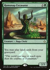Ramunap Excavator (Draft Weekend) #129 *Foil* (NM) Launch Party &... (LARP) MTG picture