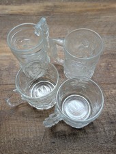 Batman Forever McDonald's Mugs, Complete Set of 4, Collectors Glasses VTG 1995 picture