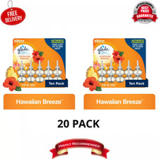 Glade PlugIns Scented Oil 10 Refills, Air Freshener, Hawaiian Breeze®, 20x0.67oz picture