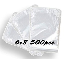 DOTPRO 500pcs Set Polyolefin Heat Shrink Wrap Bags (6