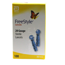 Freestyle 28 Gauge Sterile Lancets - Pack of 100 picture