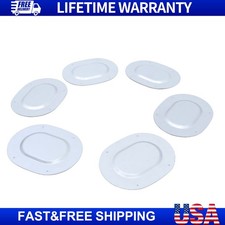 For 1967-1969 Camaro Firebird Trunk Floor Pan Drain Plugs Set Plate Covers 6pcs picture