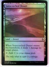 Sunscorched Desert (FOIL) 249 Amonkhet Magic: The Gathering Near Mint picture