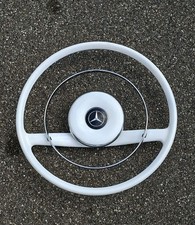 Mercedes Classic Car Steering Wheel W110 W111 W113 Pagoda Pontoon W105 W120 White picture
