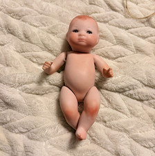German Vintage Grace S Putnam Bye-Lo Baby 4.5” All Bisque Signed Repro eye color picture