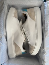 BUSCEMI Men’s White Lace Up Sneakers SZ.EUR 44 (Mens US 11) UNISEX Women's 12.5 picture