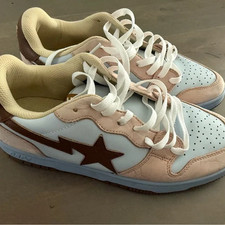 Vintage BAPE Shoes A Bathing Ape Streetwear  Retro Sneakers Bapesta Court 10.5 picture