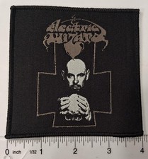 Electric Wizard Black Border woven patch picture
