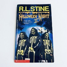 R.L. Stine Halloween Night II Horror Book 1st Edition 1st Print + Free Postage picture