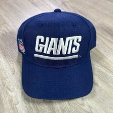 VTG Sports Specialties New York Giants Tupac Snapback Hat NFL Blue Script Wool picture