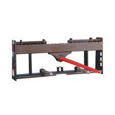 49IN 3000lbs Skid Steer Attachment Hay Spear Pallet Card Slot Receiver Hitch picture