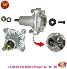 2 PC Lawn Mower Spindle for Craftsman LT2000 LT2500 LTS1500 YS4500 YT3000 YT4000 picture