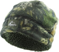 KB ETHOS Fleece Fur Lined Sherpa Skull Cap Camo Knit Winter Hat Beanie picture