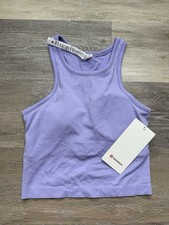 Lululemon Ebb To Street RB Crop Top - LISM / Size 4 picture