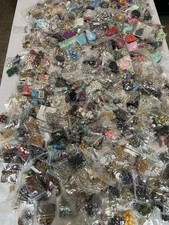 50 Bags Of Beads & Jewelry Making Supplies Mystery Lot Grab Bag picture