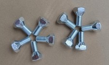 10pcs Wheel Lug Bolts K3211-17120 Replacement for Kubota 7/16-20, Silver  picture