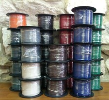 500 FT TFFN/TEWN WIRE. 16 AWG STRANDED 600 VOLT. MADE IN USA.  5 COLOR OPTIONS picture