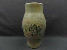 Jacques Blin Signed Art Pottery Vase Mid-Century  picture