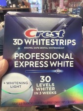 Crest 3D White Strips 1-Hour Express + LED Light Whitening Kit - 38 Strips picture